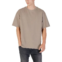 Beige Cotton T-Shirt