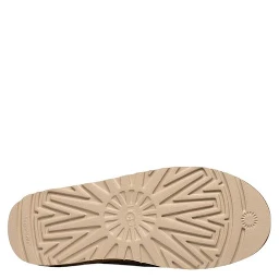 Beige Suede Leather Clogs