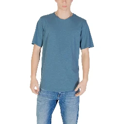 Blue Cotton T-Shirt