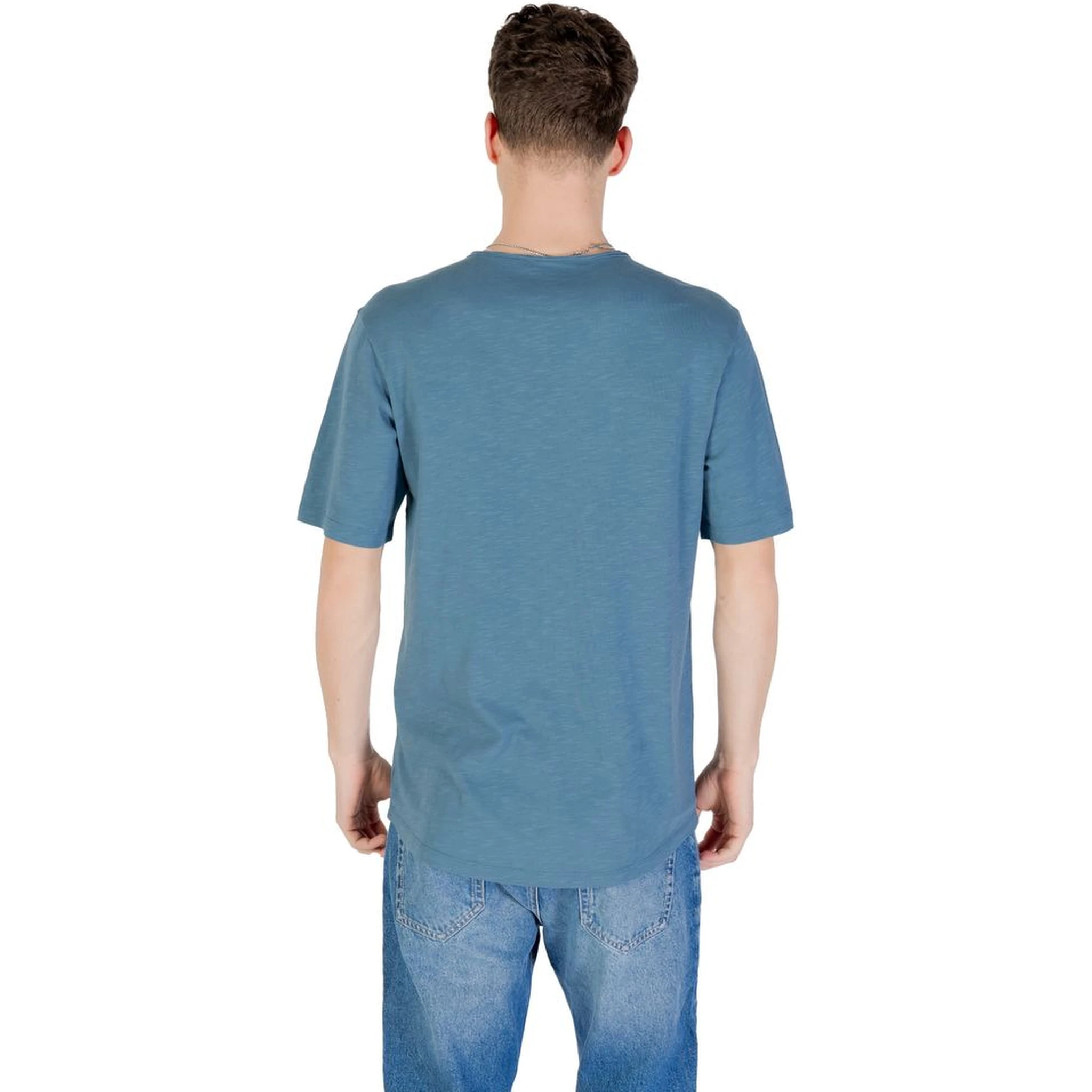 Blue Cotton T-Shirt