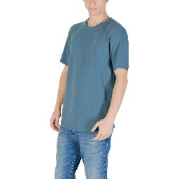 Blue Cotton T-Shirt