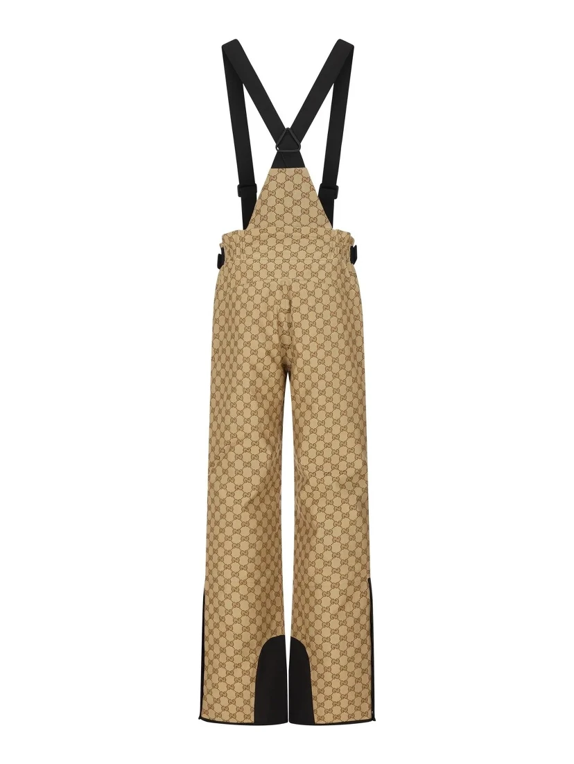 Ski pants with braces