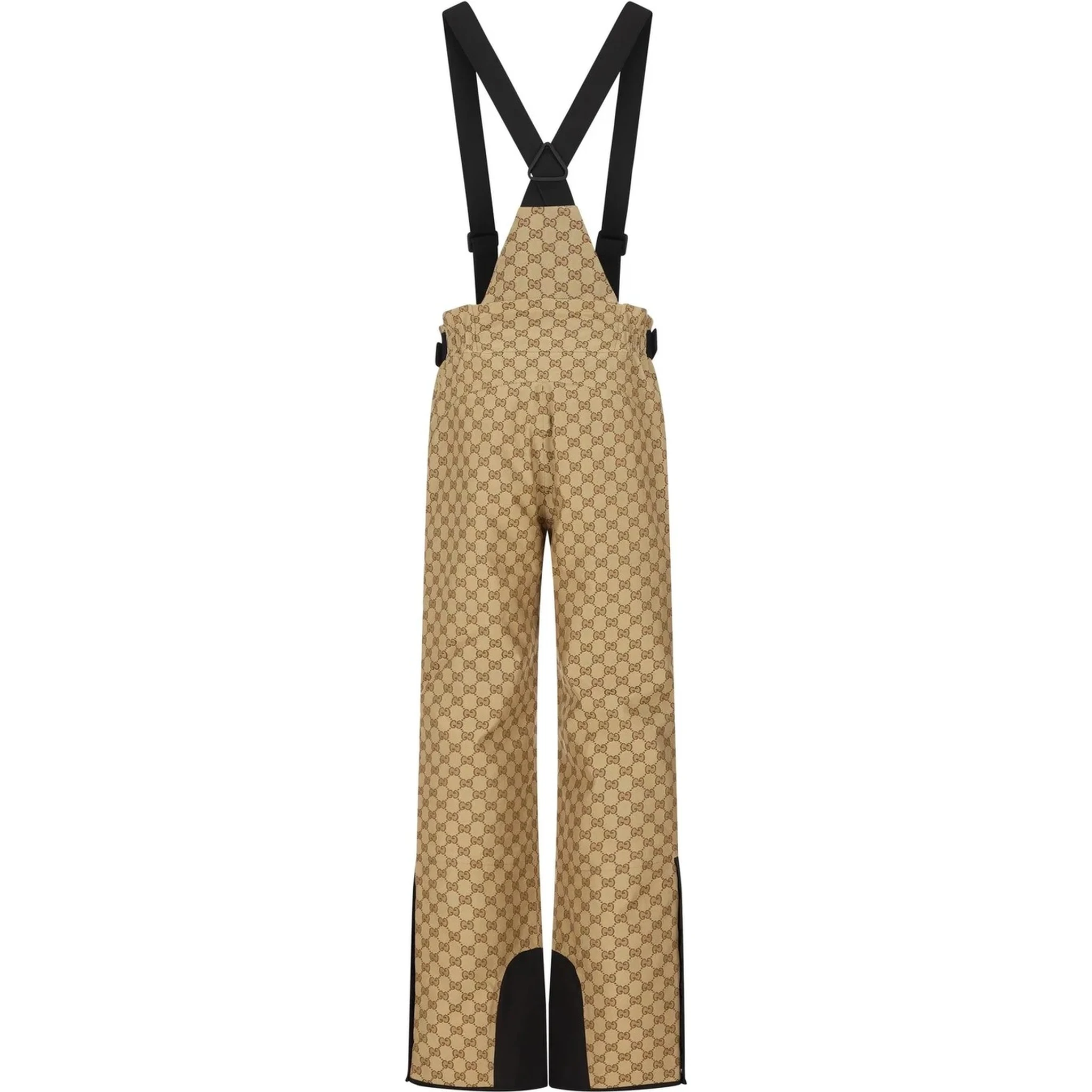 Ski pants with braces