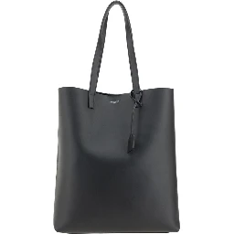 Black Calf Leather Bos Taurus Handbag