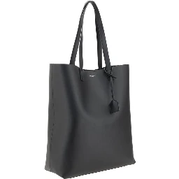 Black Calf Leather Bos Taurus Handbag