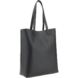 Black Calf Leather Bos Taurus Handbag