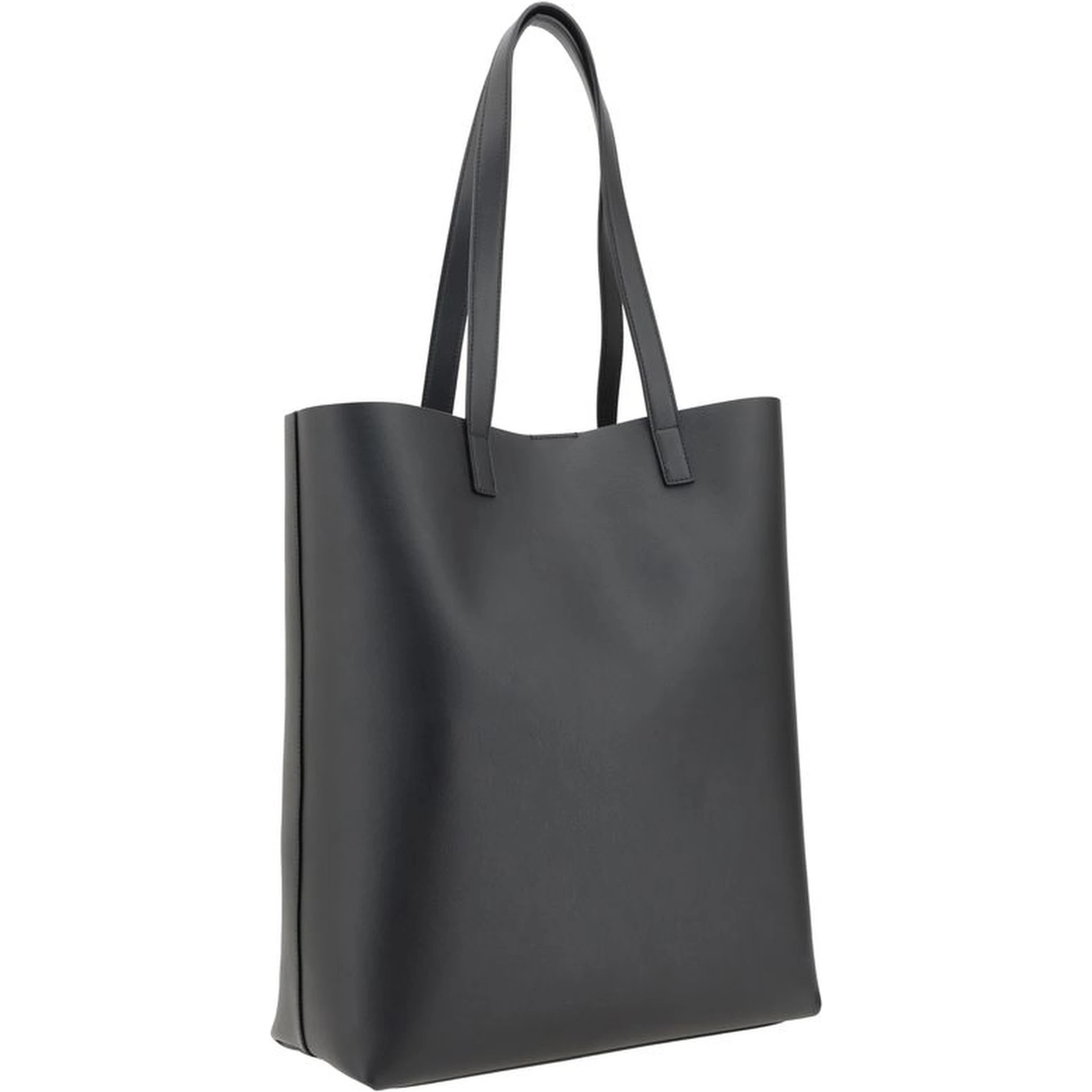 Black Calf Leather Bos Taurus Handbag