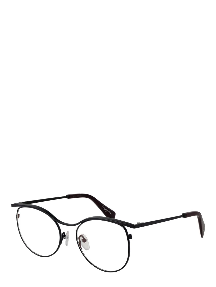 نظارات معدنية سوداء (إطارات)