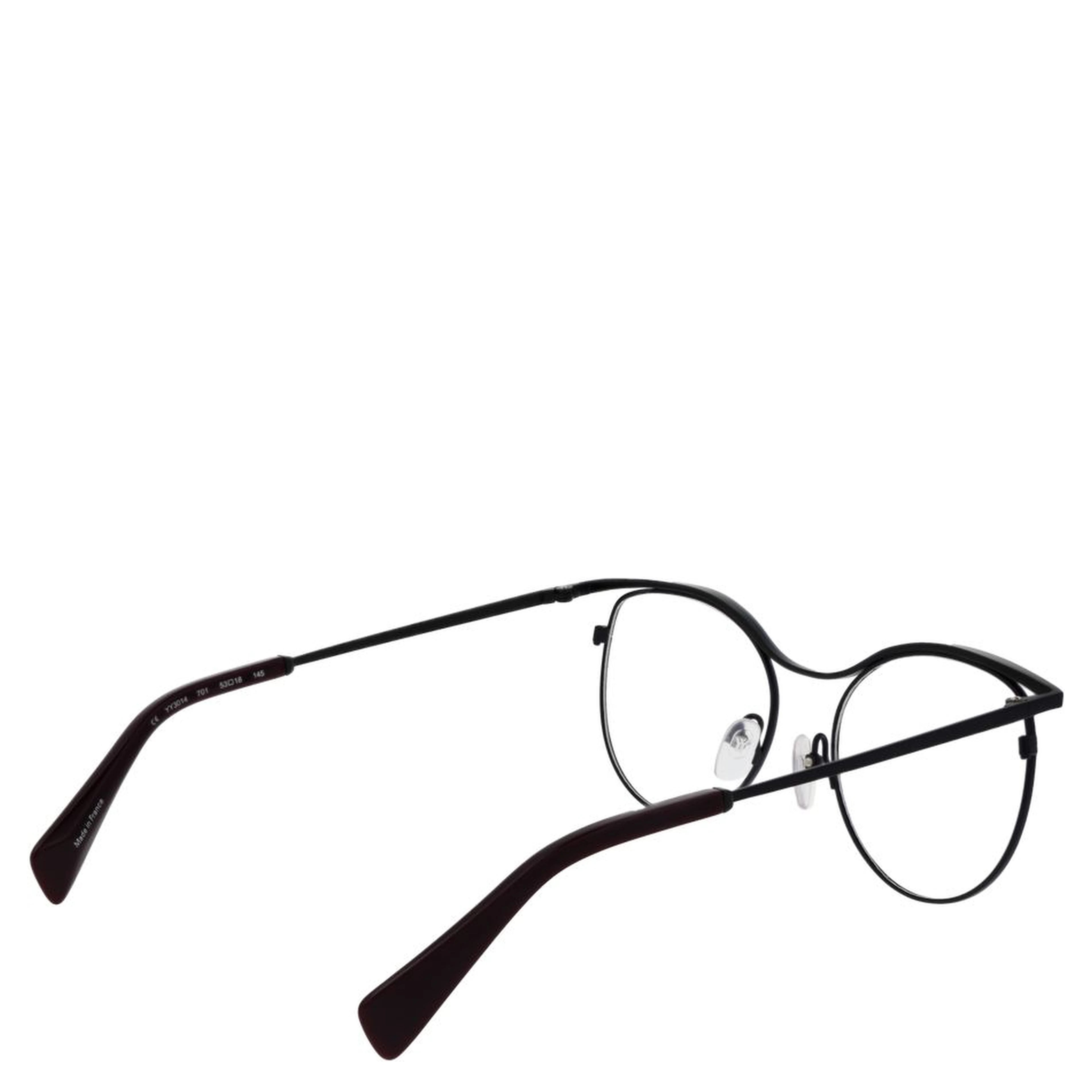 Black Metal Glasses (Frames)