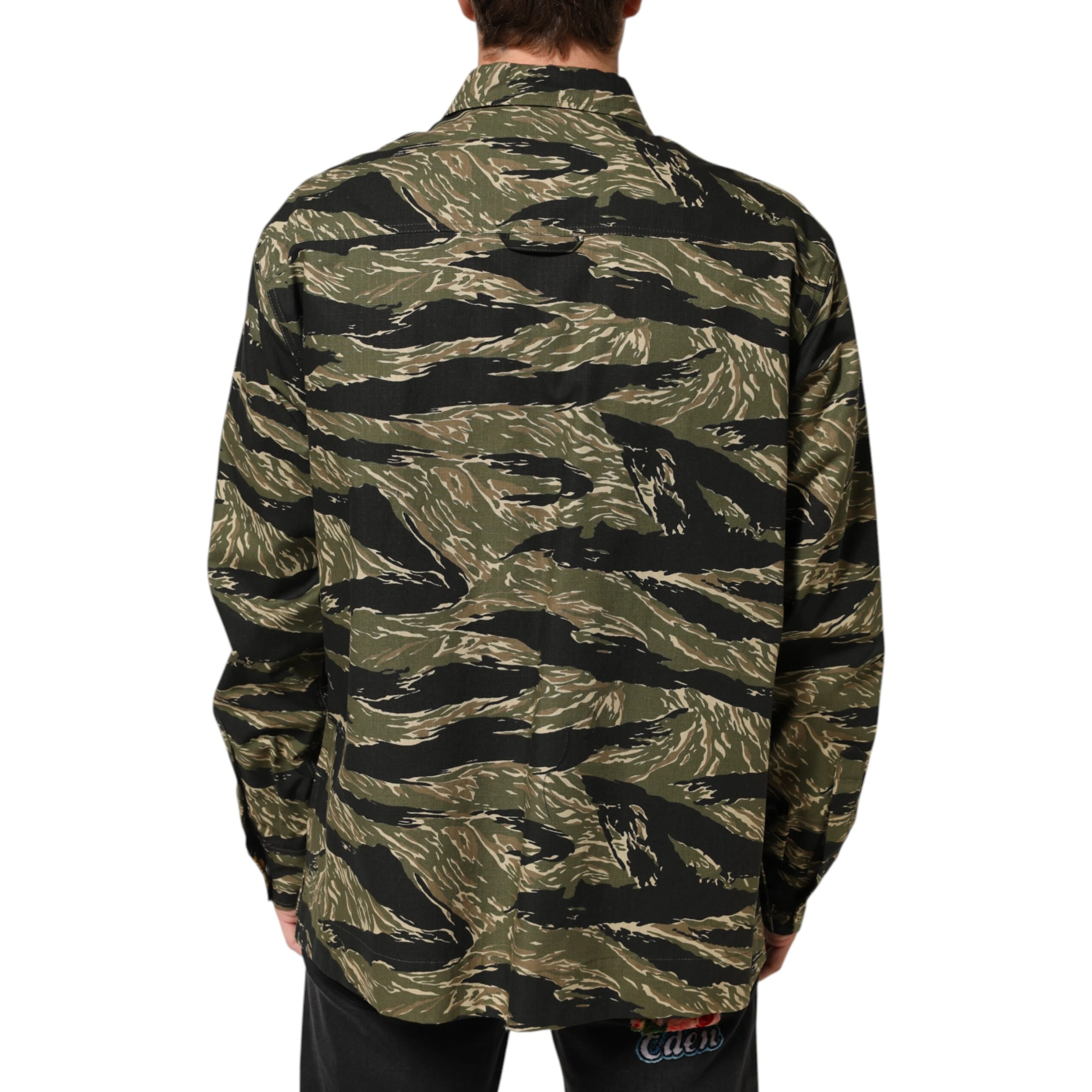 Multicolor Camouflage Cotton Casual Shirt