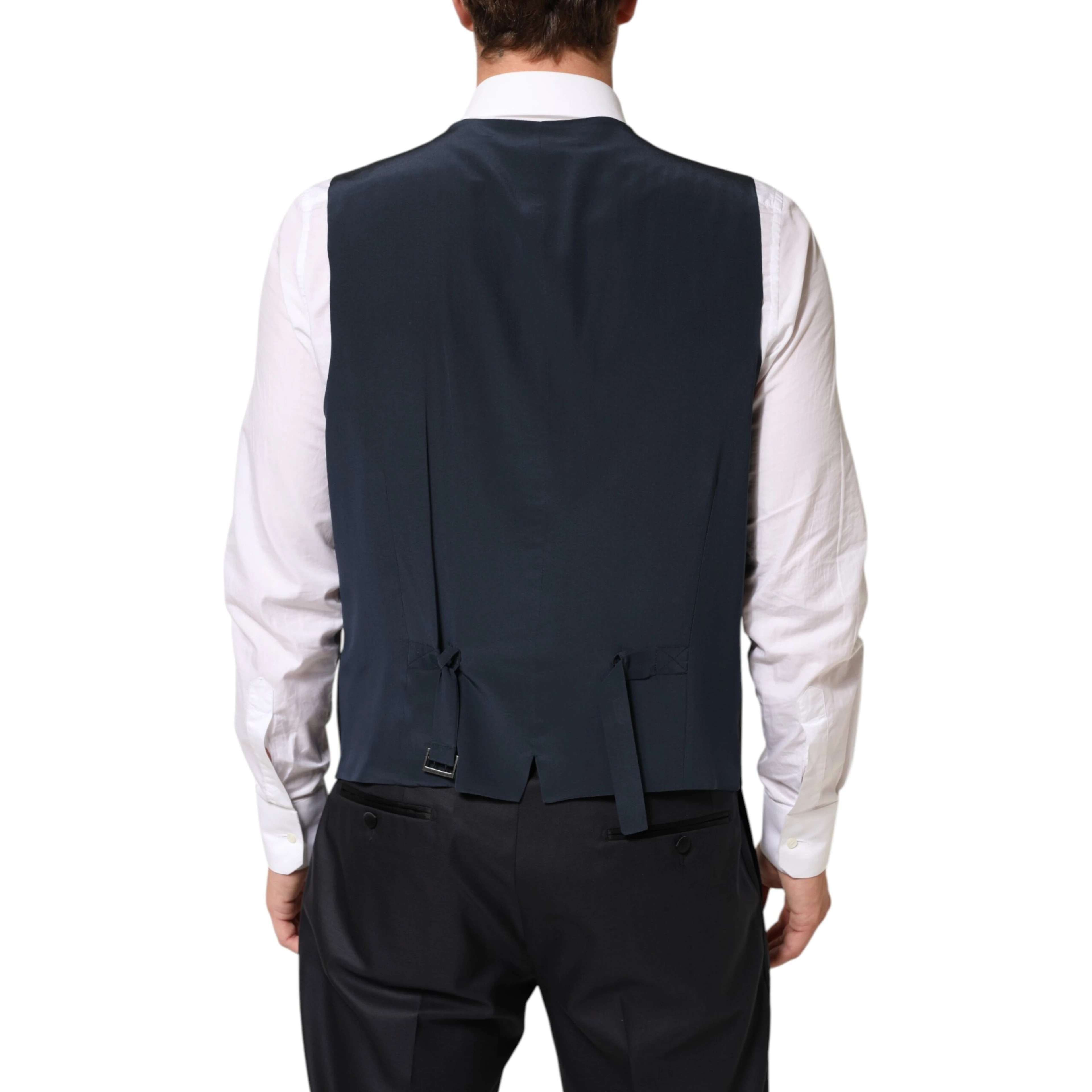 Black MARTINI 2 Buttons Suit 3 Piece Suit