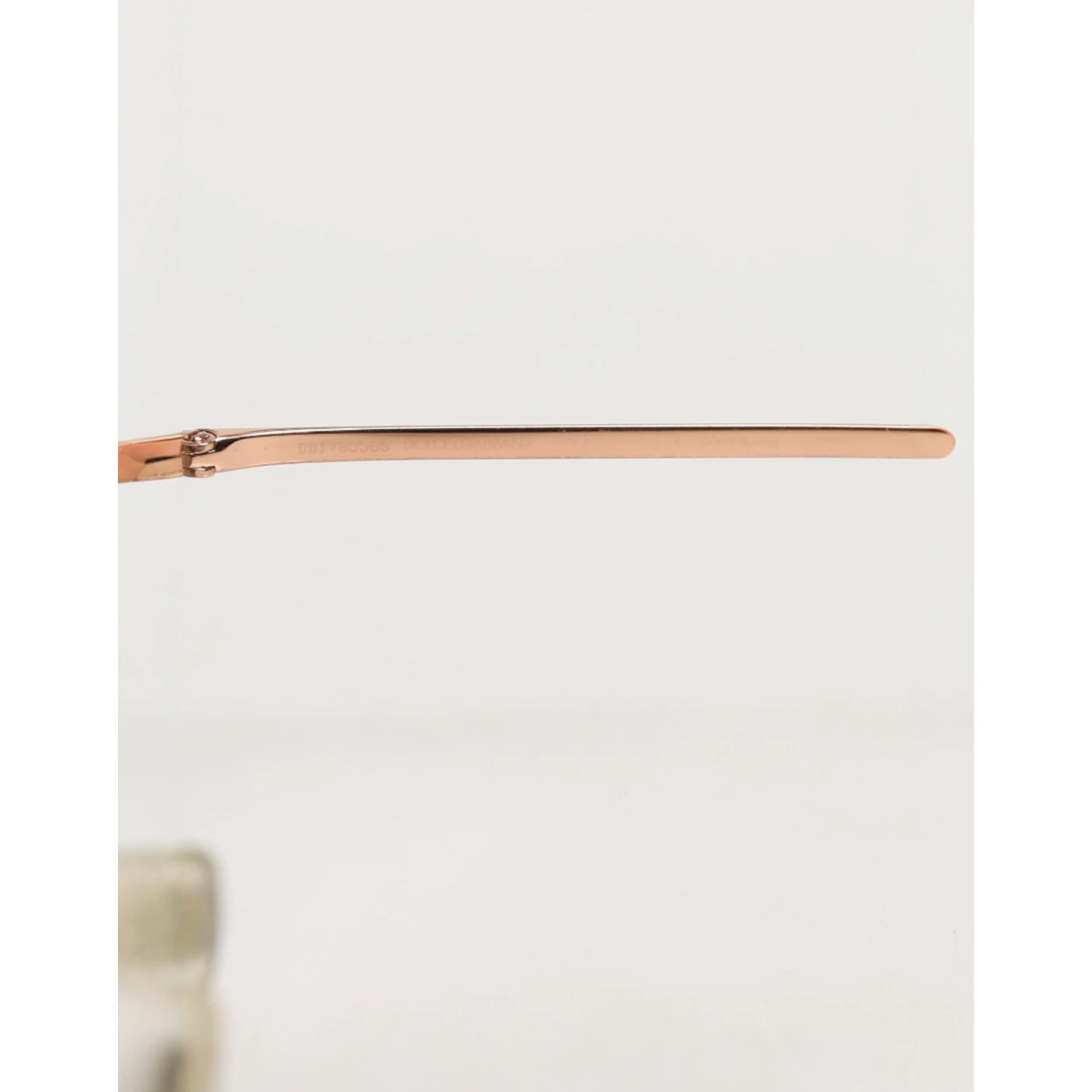 DG2215K Gold Metal Round Shades Eyewear Sunglasses