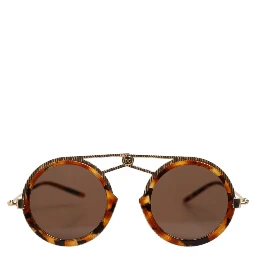 Gold Havana Frame DG Fatto A Mano Eyewea Sunglasses