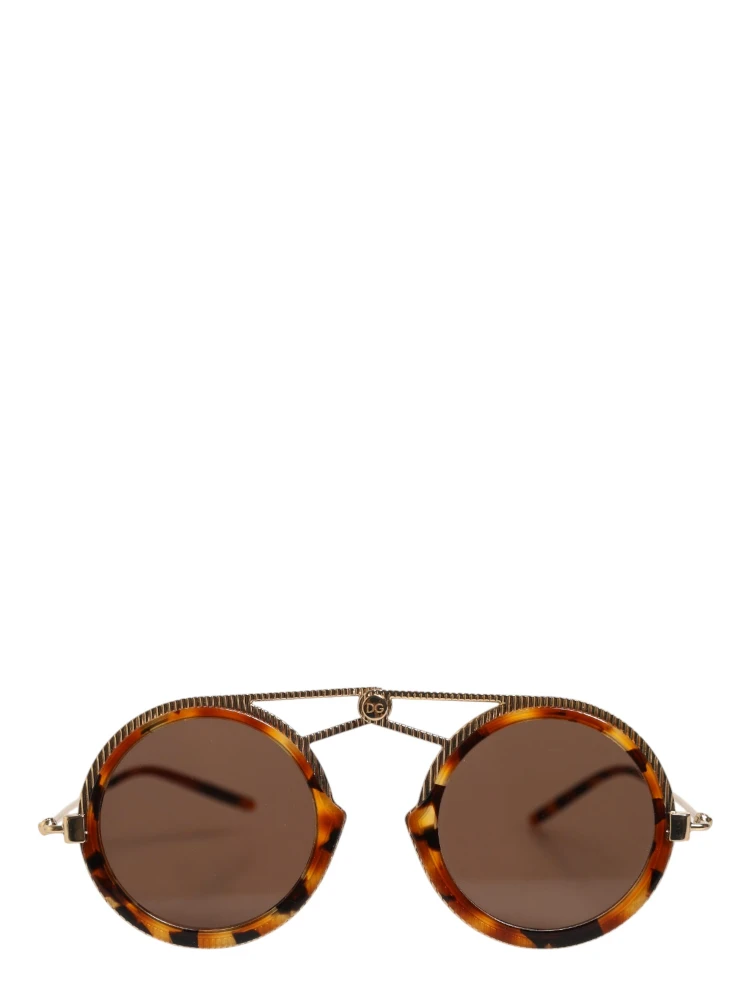 Gold Havana Frame DG Fatto A Mano Eyewea Sunglasses