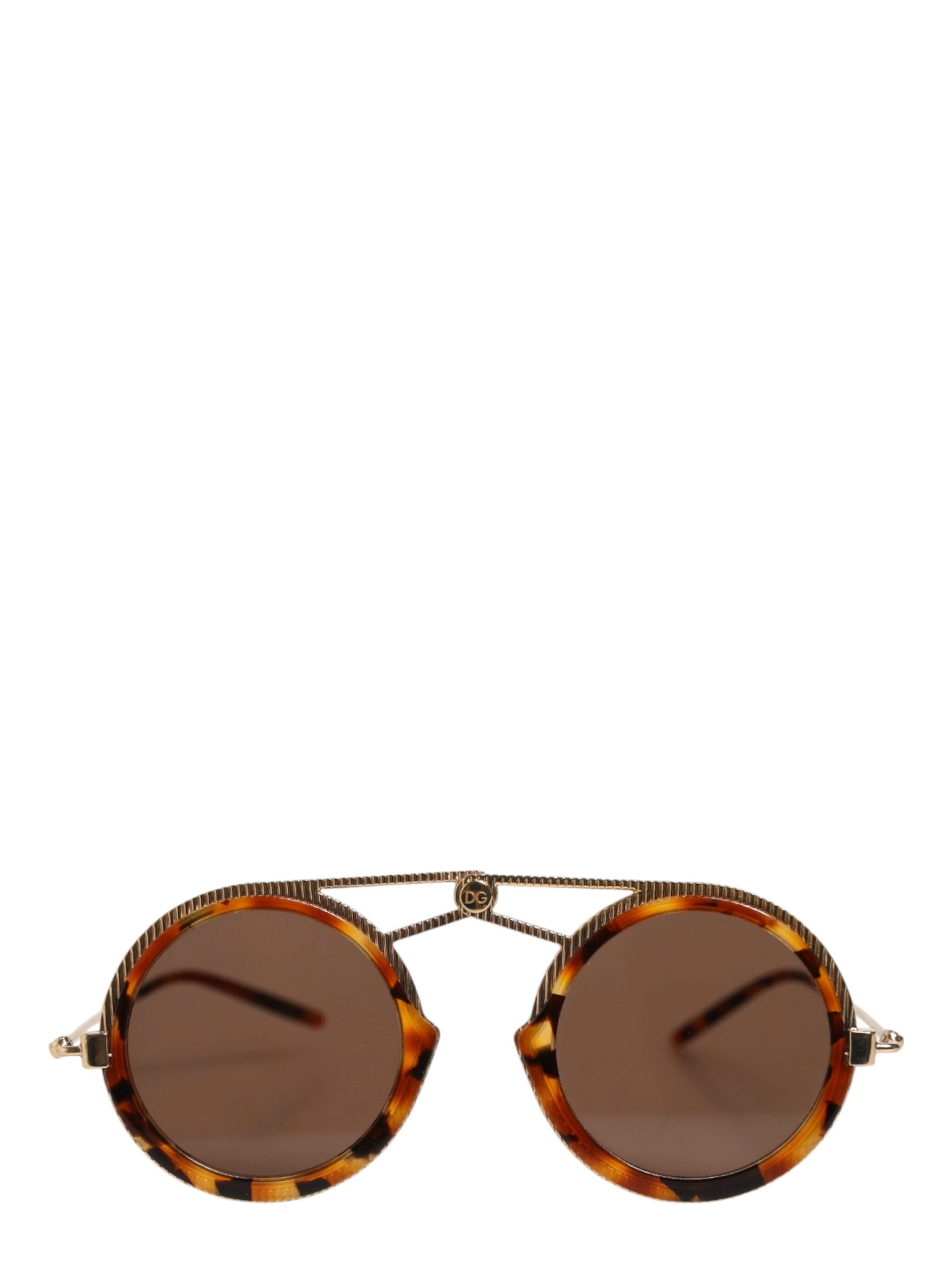 Gold Havana Frame DG Fatto A Mano Eyewea Sunglasses