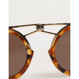 Gold Havana Frame DG Fatto A Mano Eyewea Sunglasses