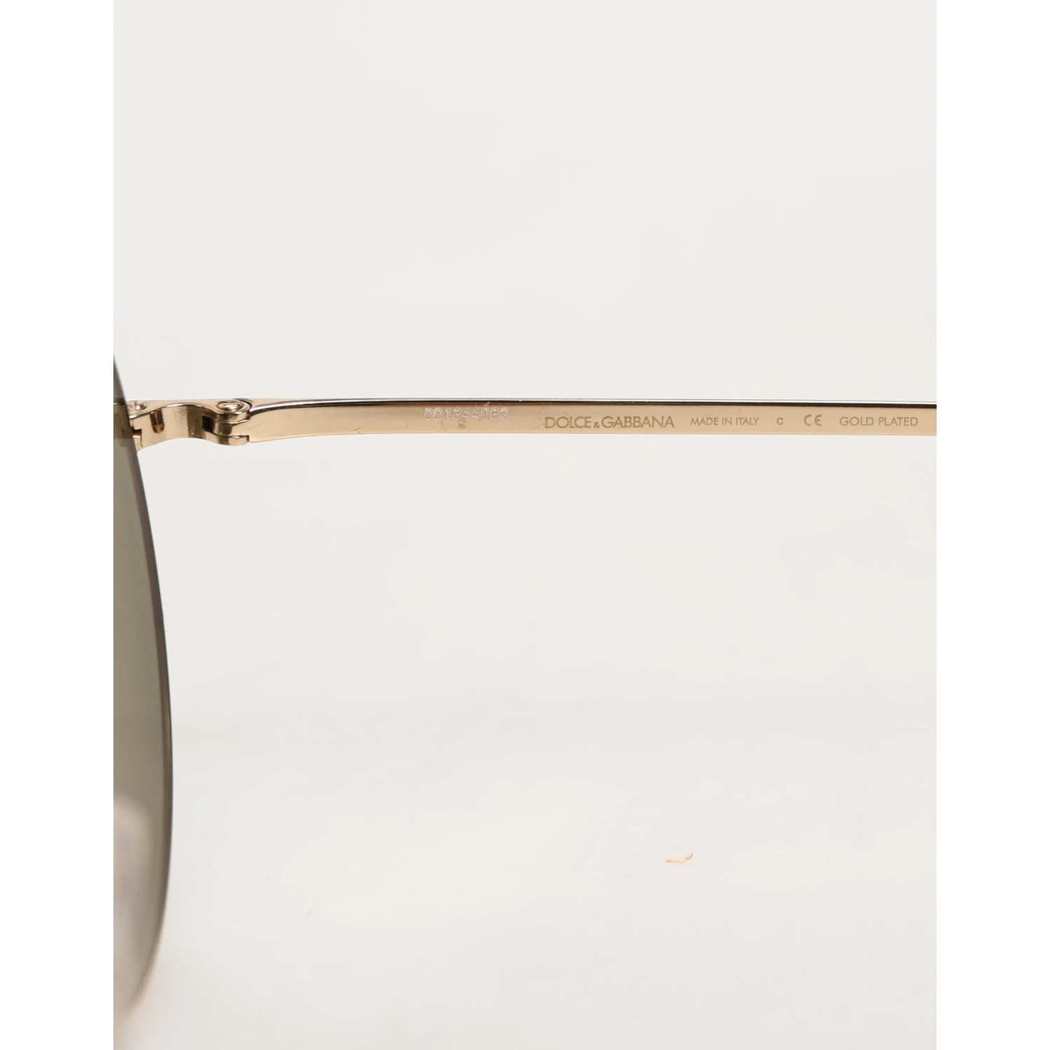 Gold Metal Round Shades Eyewear Sunglasses