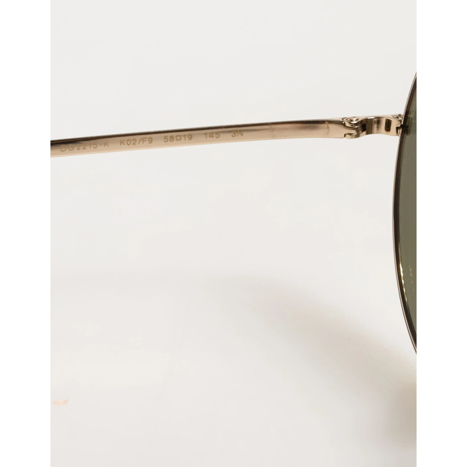 Gold Metal Round Shades Eyewear Sunglasses