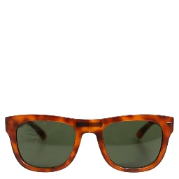 DG6089 Havana Full Rim Round Lenses Foldable Sunglasses