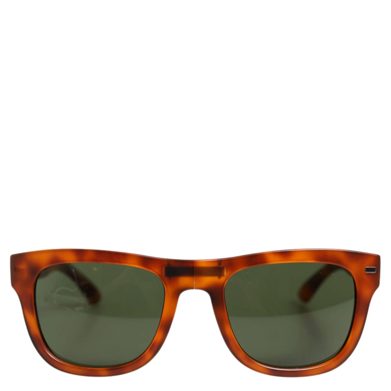 DG6089 Havana Full Rim Round Lenses Foldable Sunglasses