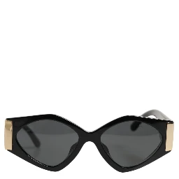 DG4396 Gray Gradient Black Irregular Frame Sunglasses