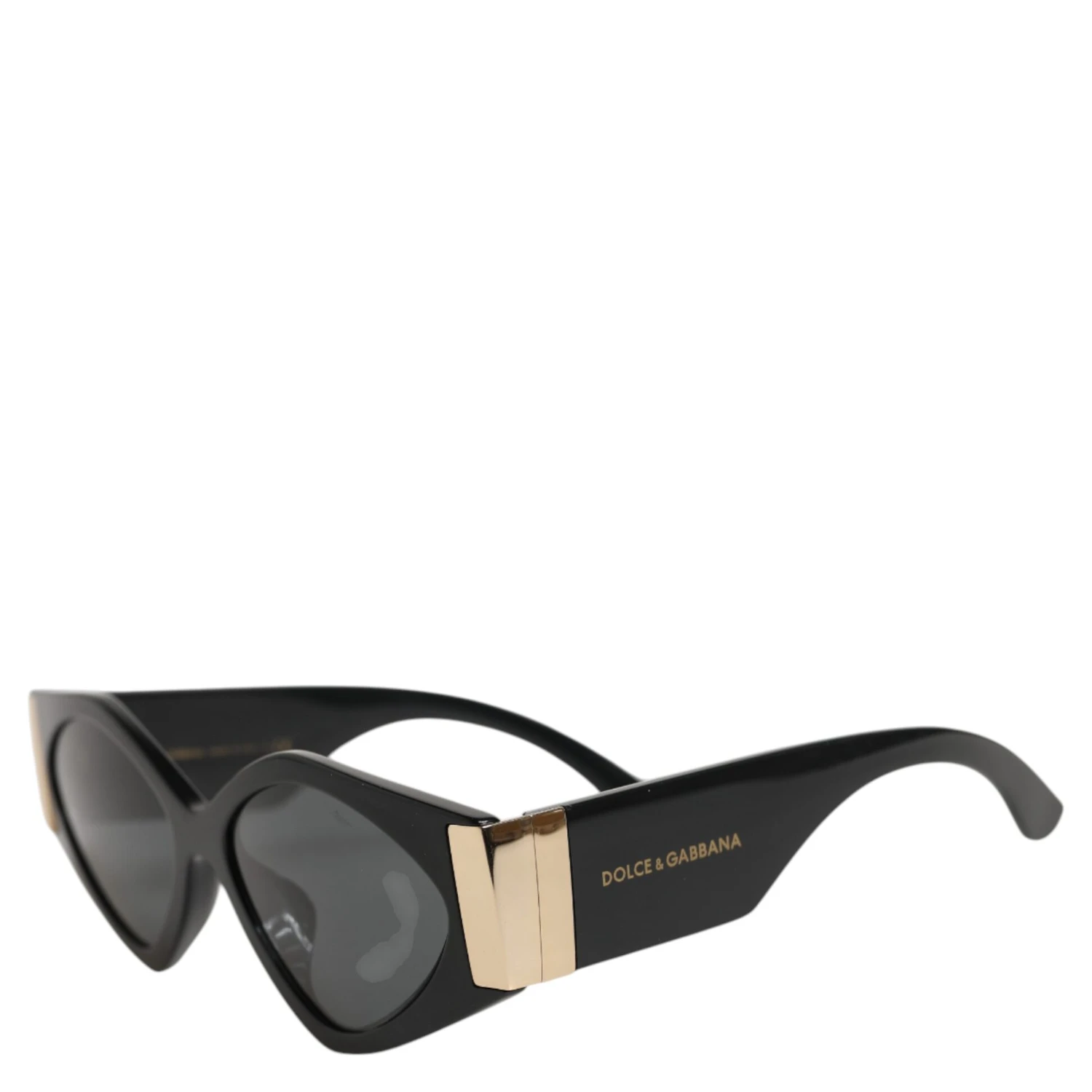 DG4396 Gray Gradient Black Irregular Frame Sunglasses