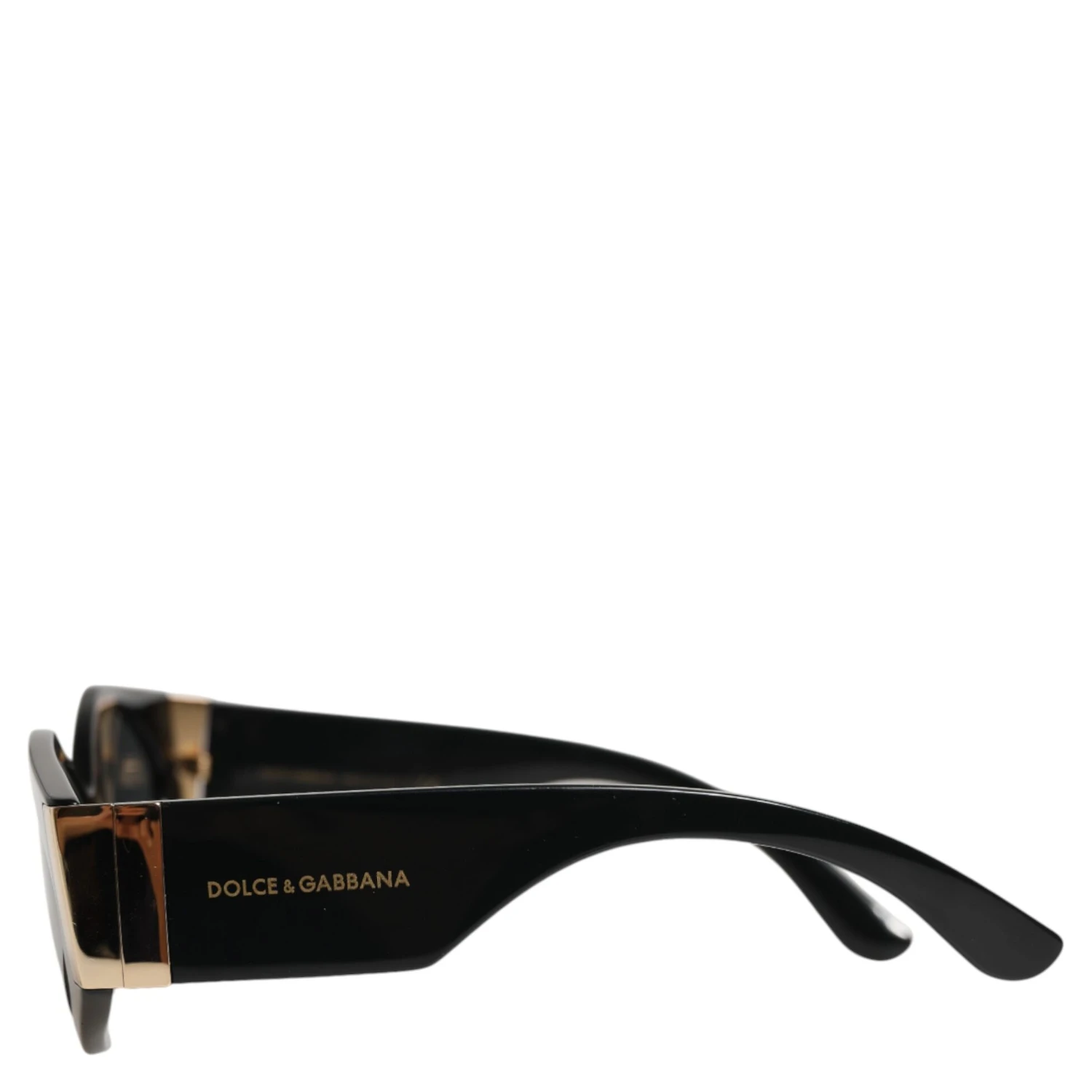 DG4396 Gray Gradient Black Irregular Frame Sunglasses