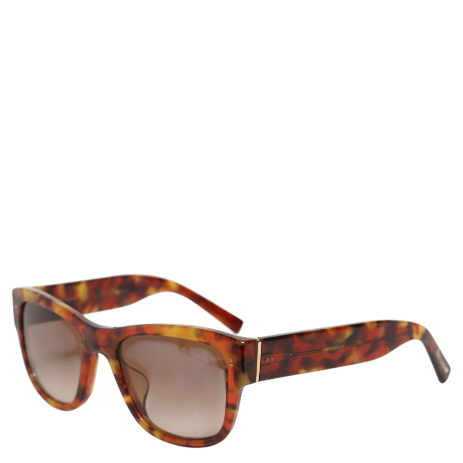 DG4338F Brown Havana Full Rim Round Lenses Sunglasses