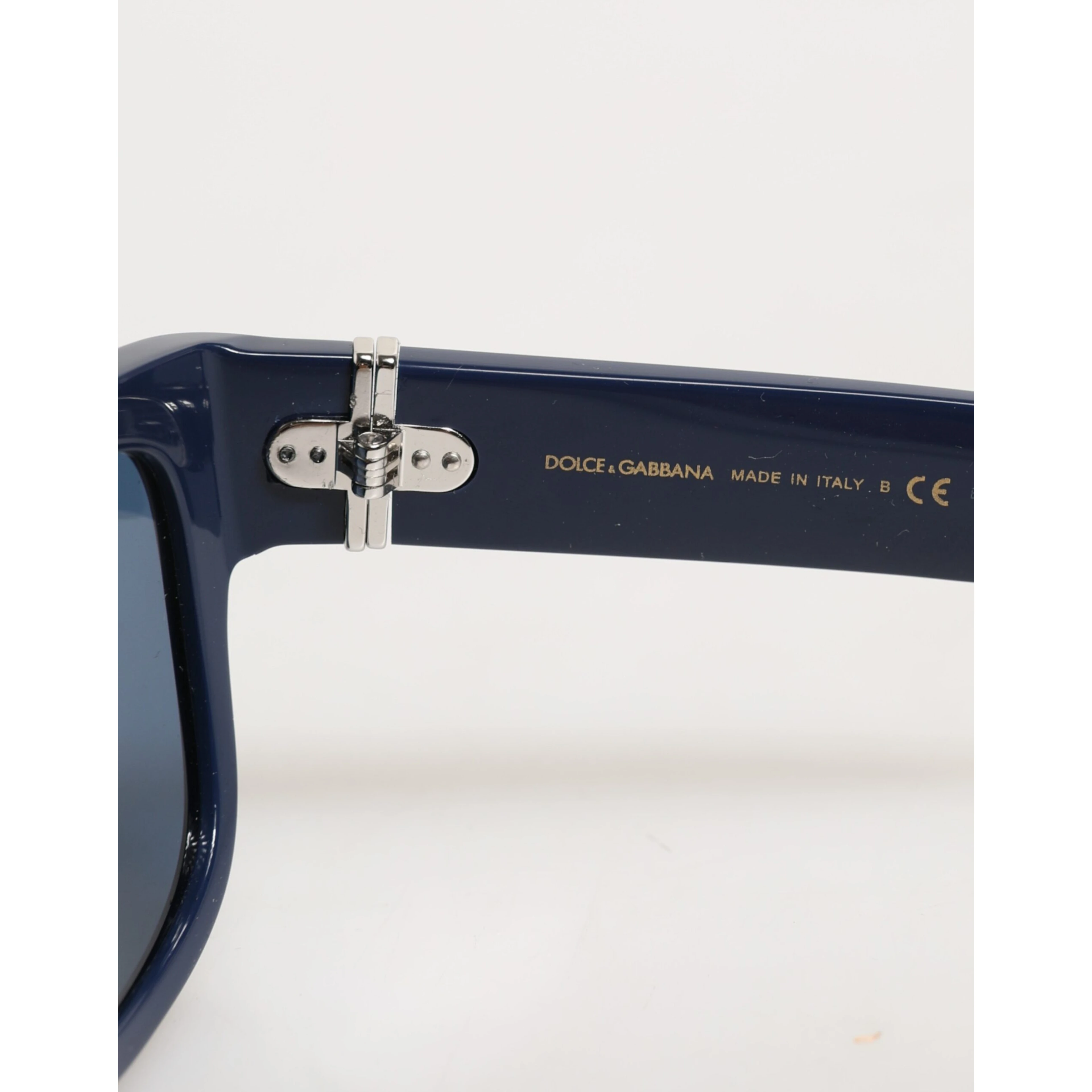 Blue Acetate Frame Polarized Lenses Sunglasses