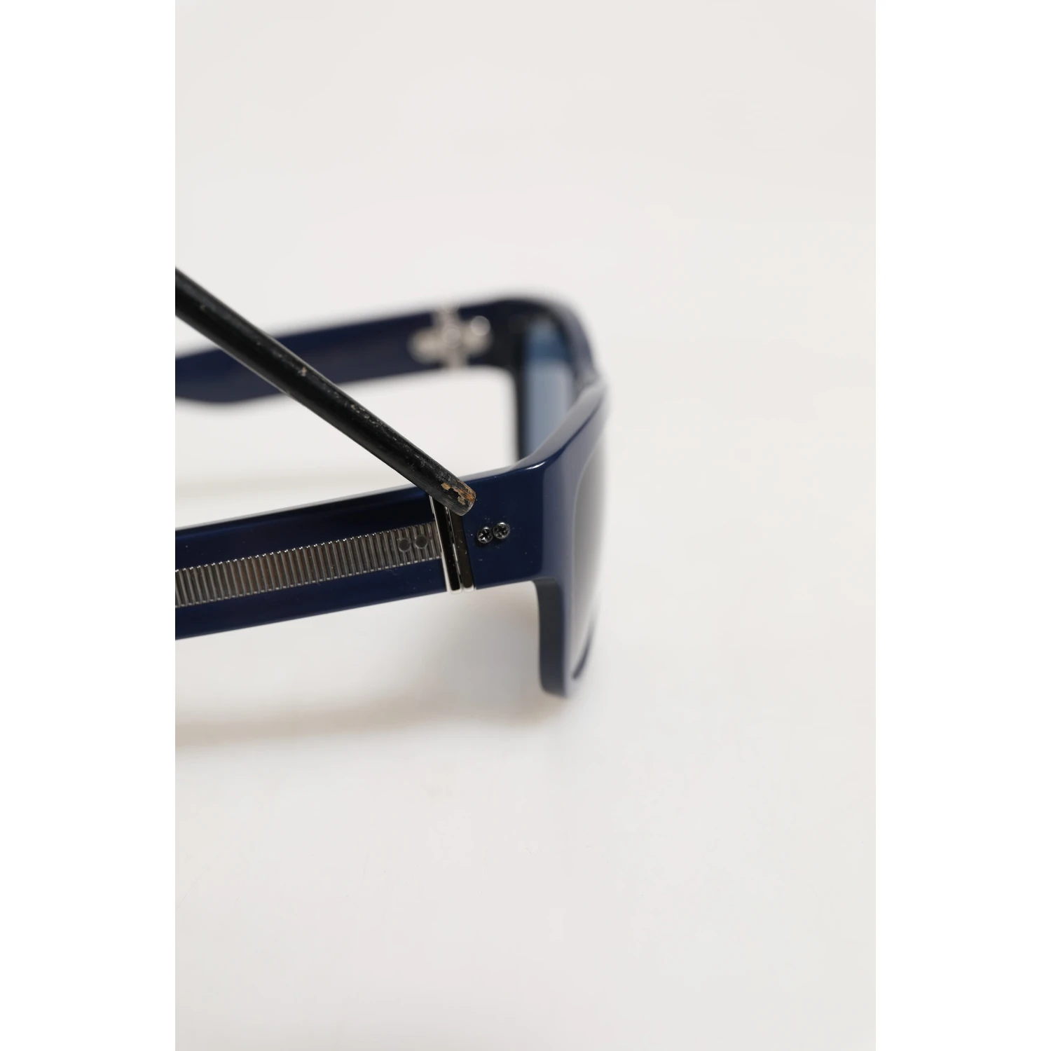 Blue Acetate Frame Polarized Lenses Sunglasses