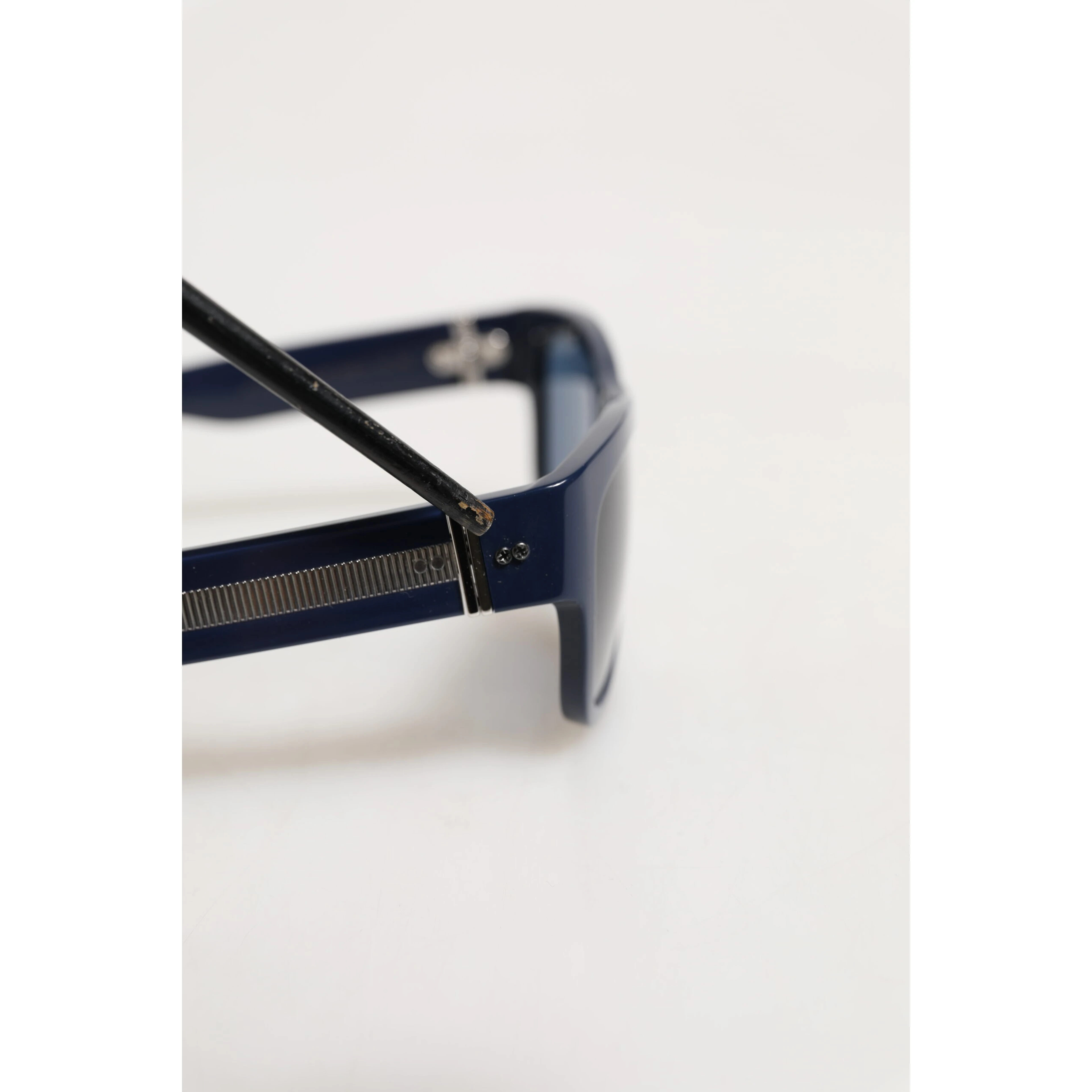 Blue Acetate Frame Polarized Lenses Sunglasses
