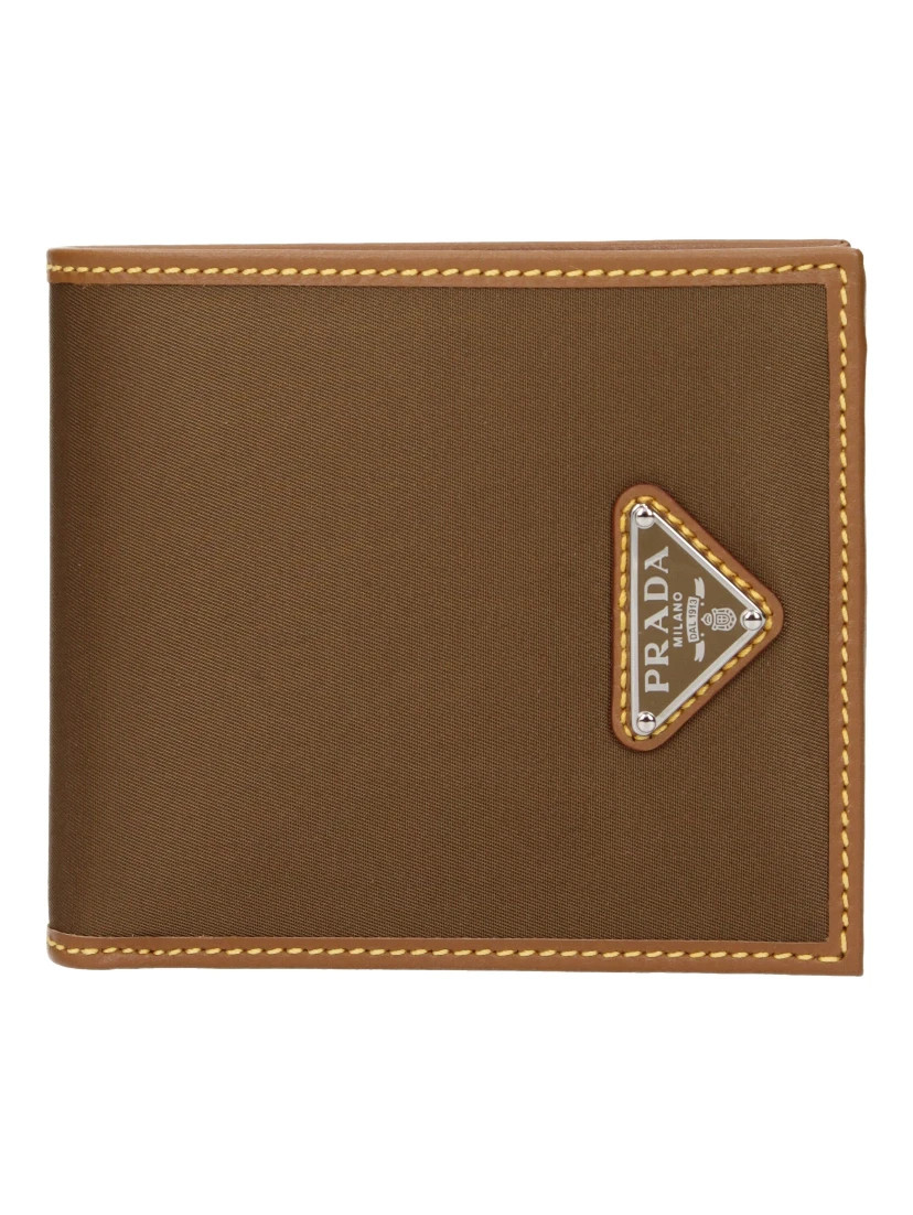 Brown Fabric Wallet