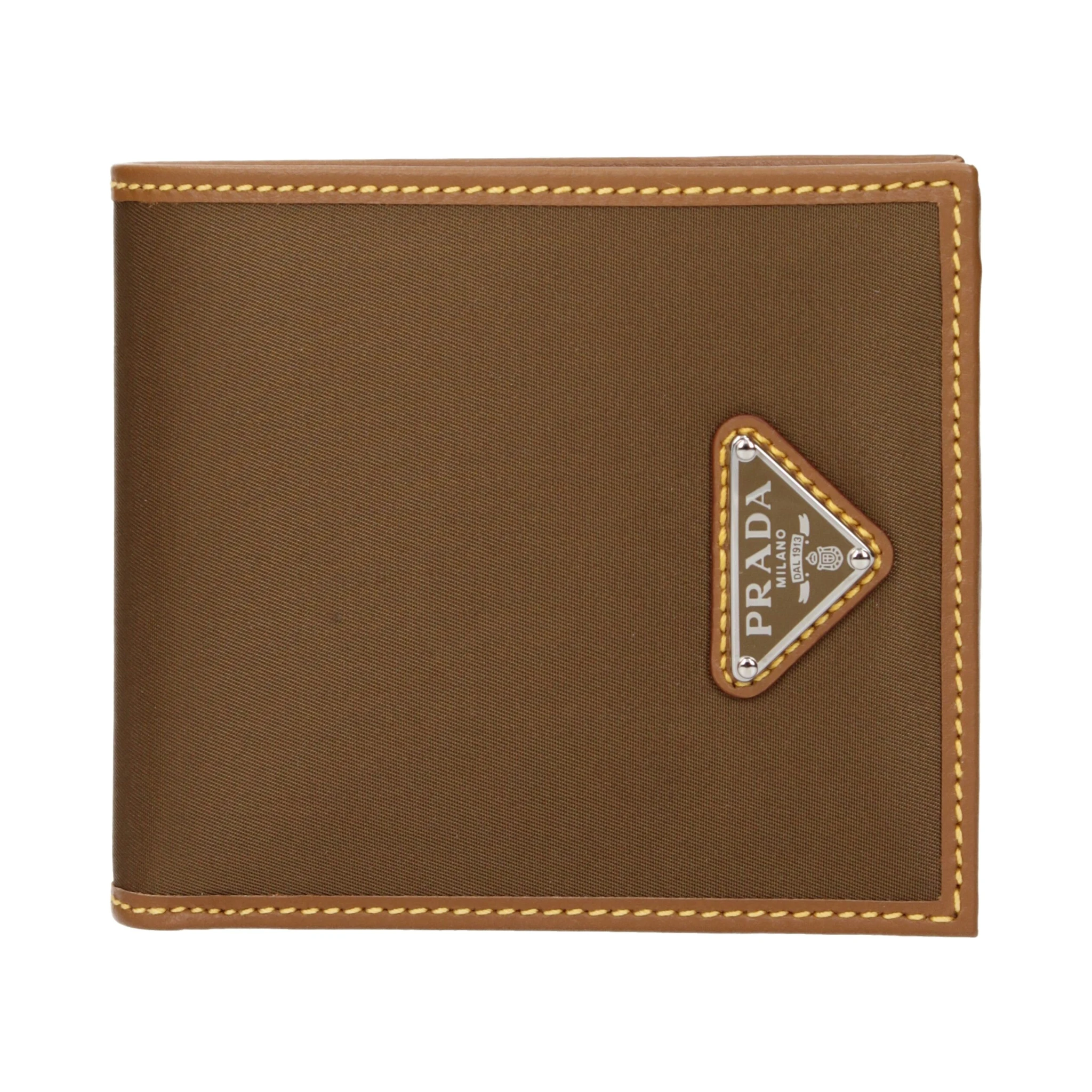 Brown Fabric Wallet