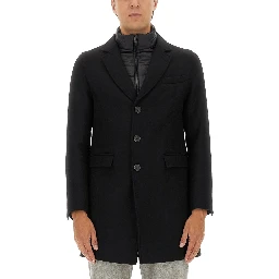 COAT WITH QUILTED INSERT