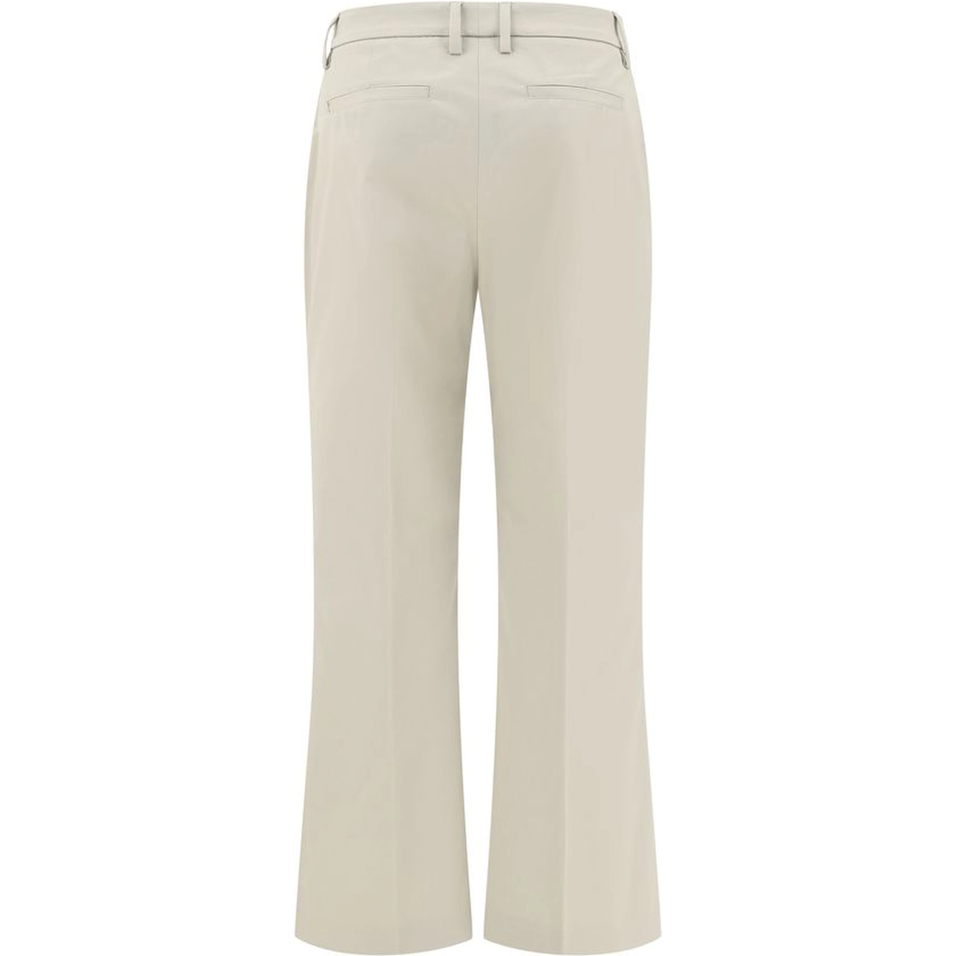 Sandy Beige Cotton Pants