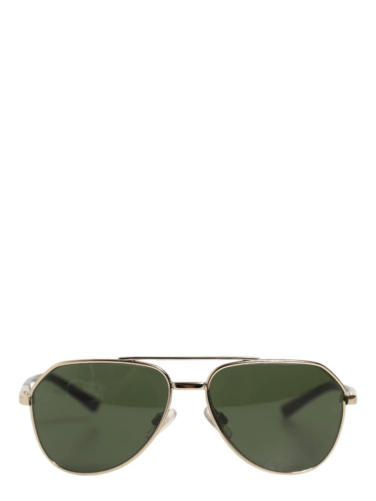 DG2125 Silver Frame Aviator Shades Eyewear Sunglasses