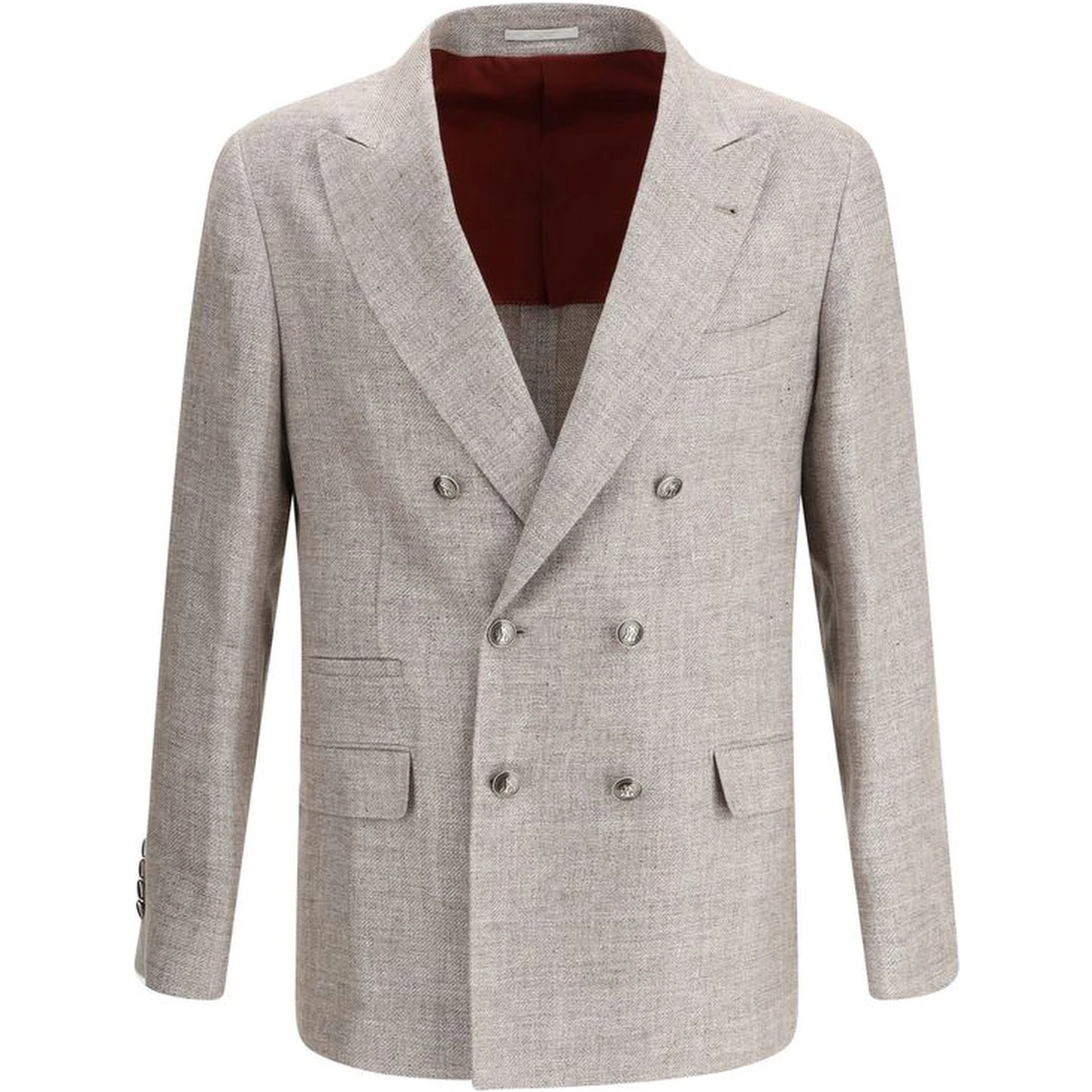 Light Brown Linen Blazer