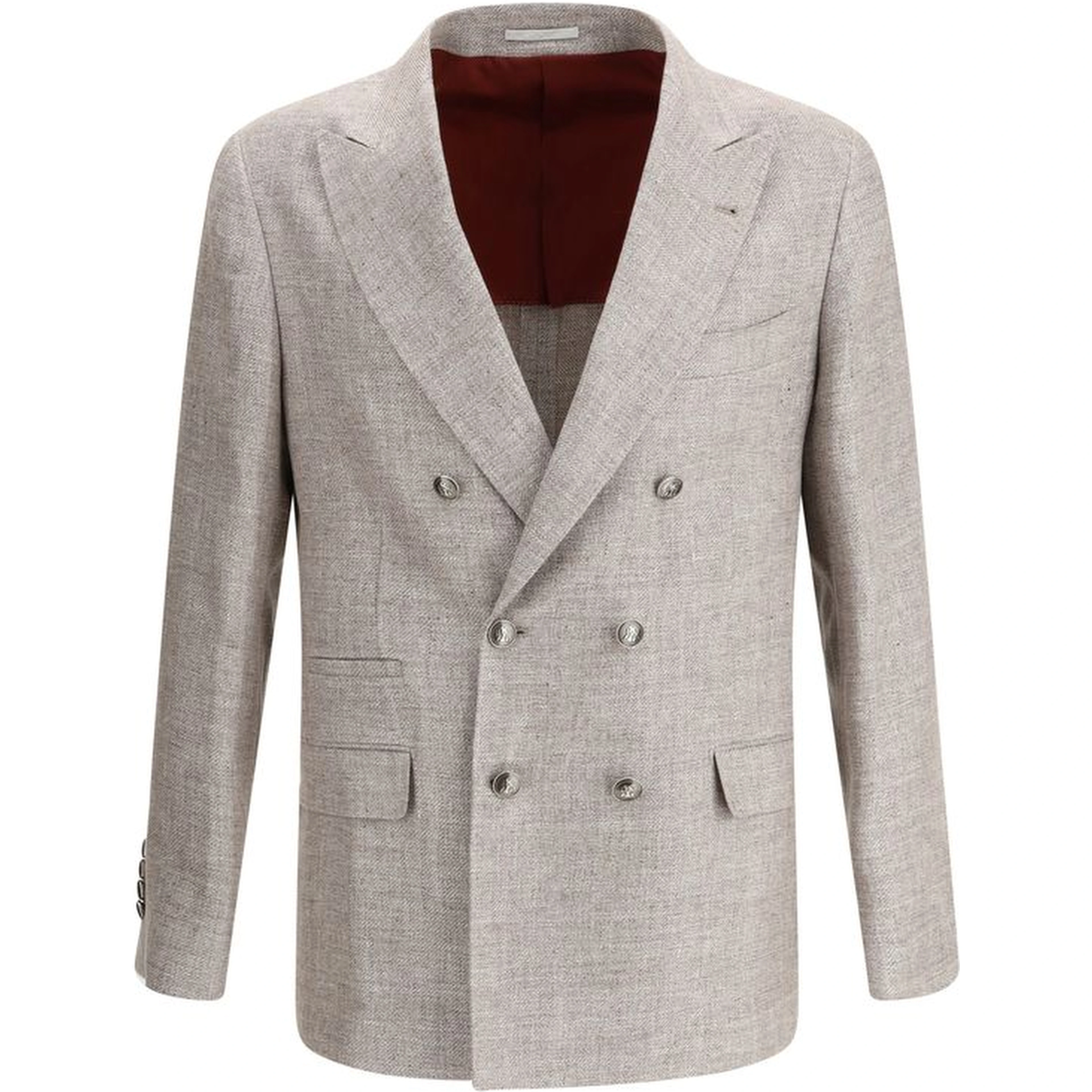 Light Brown Linen Blazer