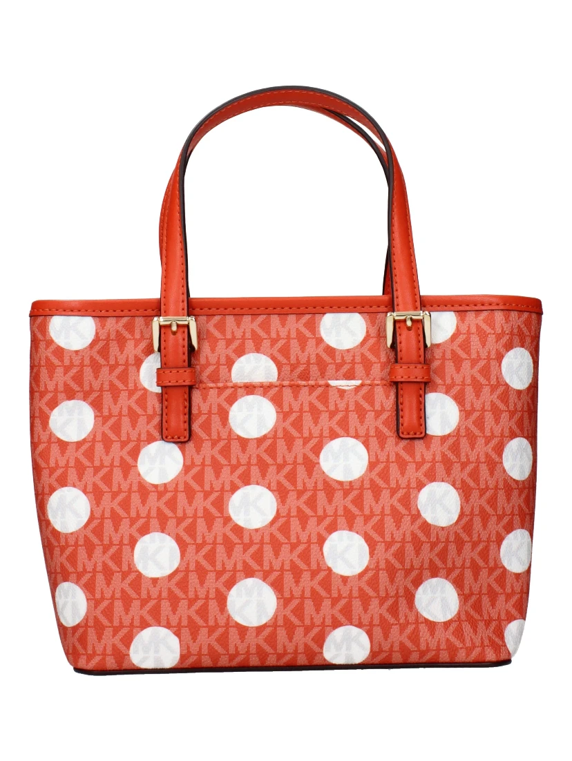 Orange Fabric Backpack