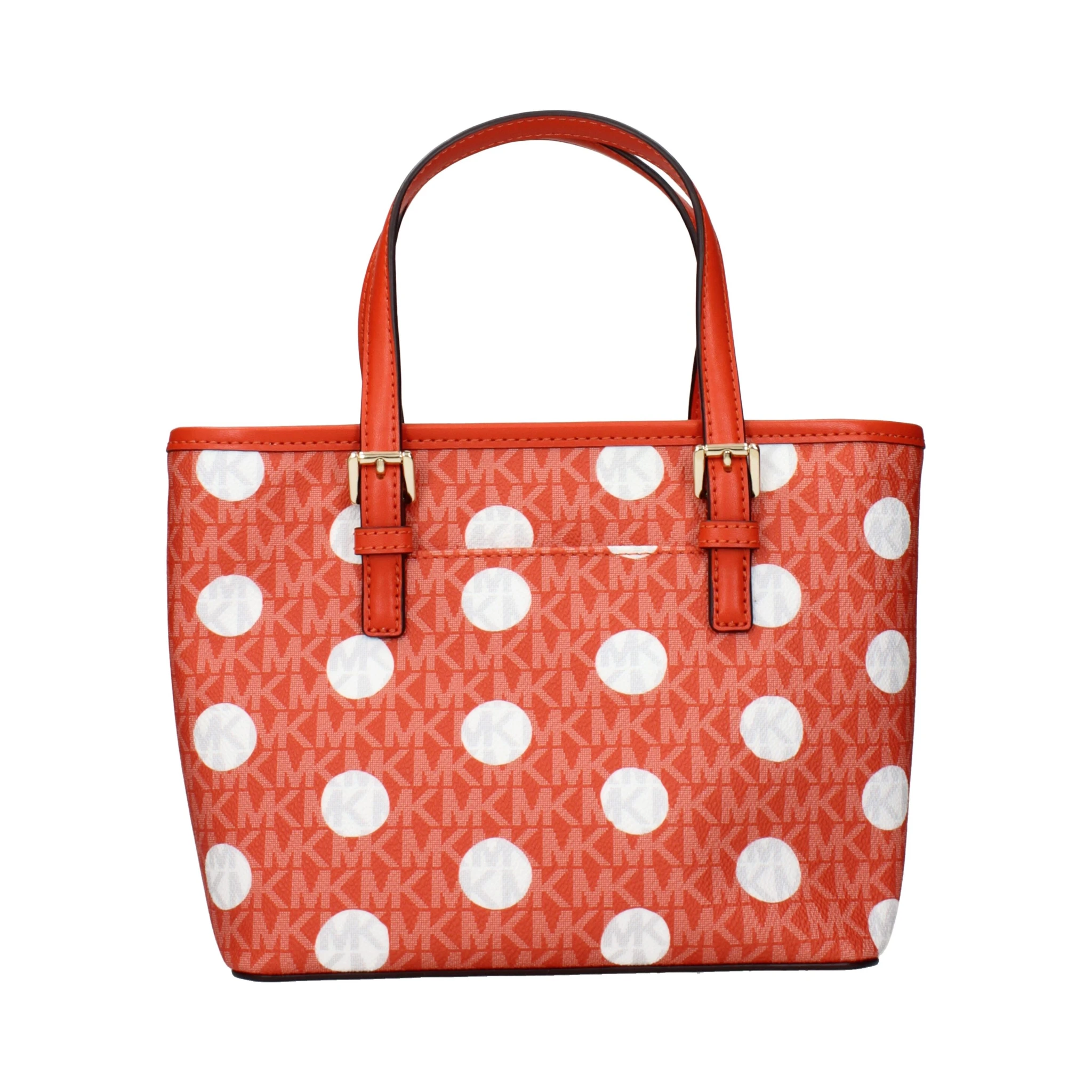 Orange Fabric Backpack