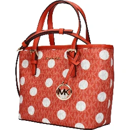 Orange Fabric Backpack