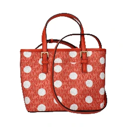 Orange Fabric Backpack