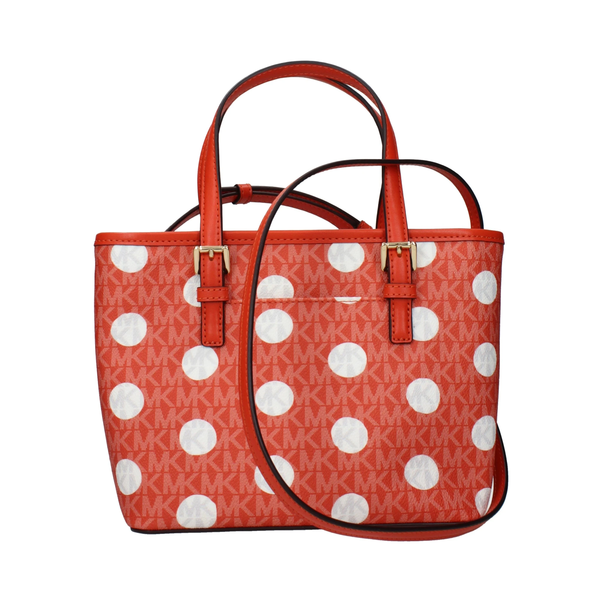 Orange Fabric Backpack