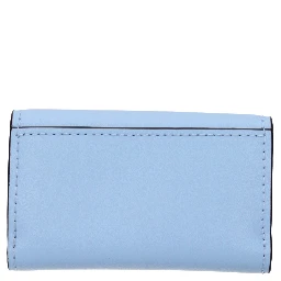 Light Blue Leather Wallet