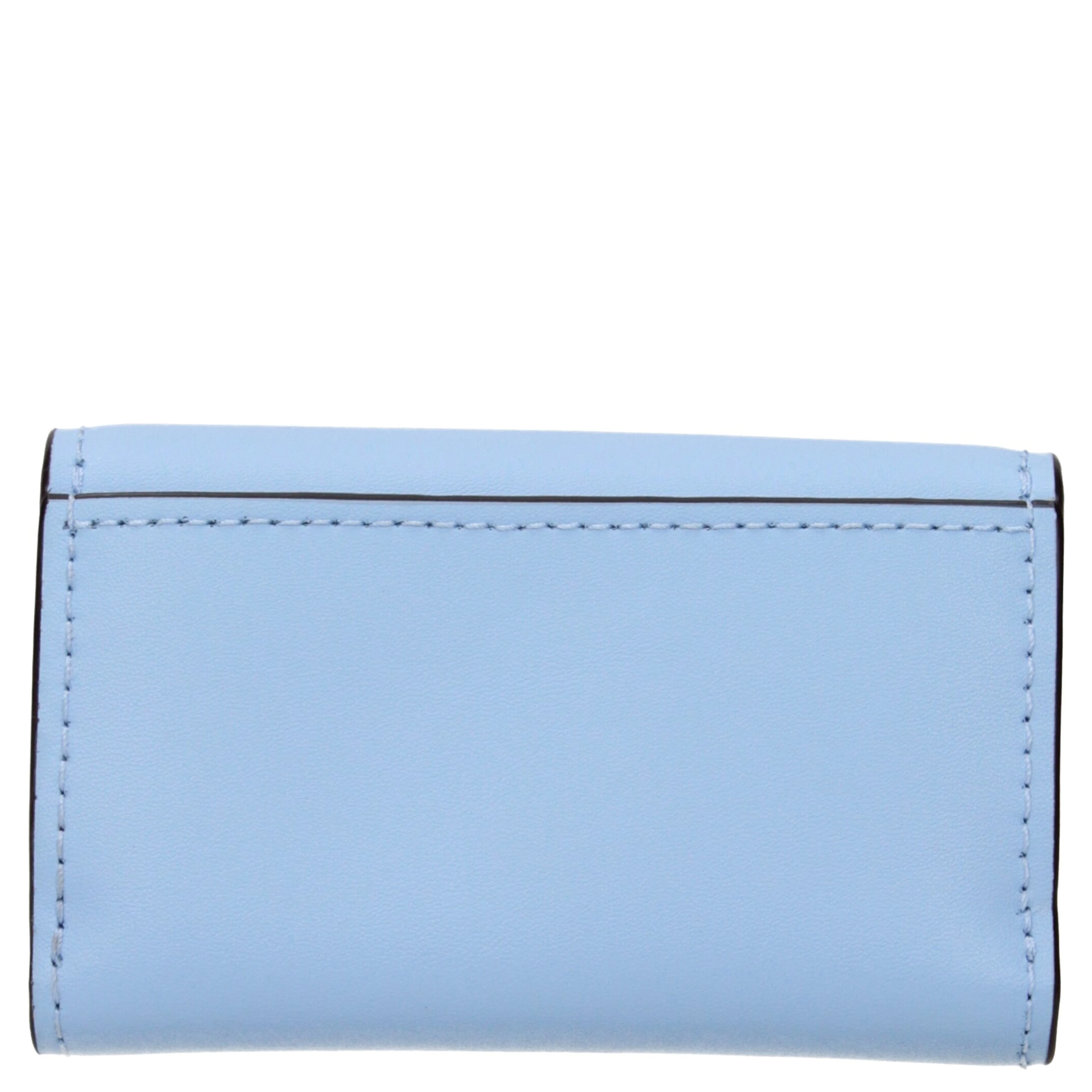 Light Blue Leather Wallet