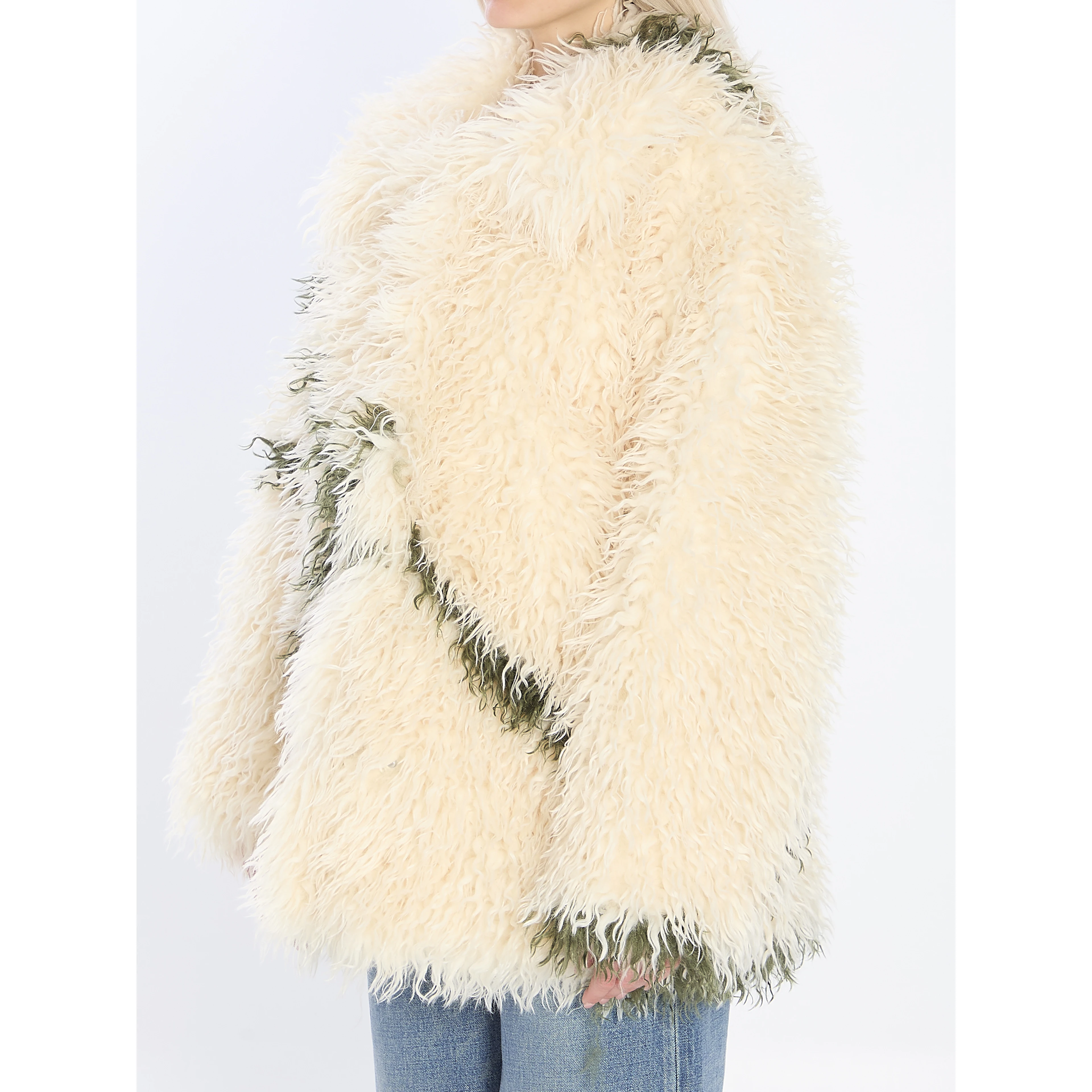 Cocoon coat jacket