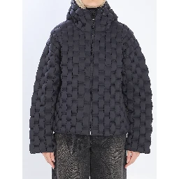 Nylon puffer jacket