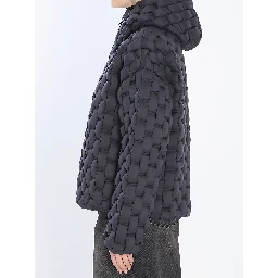 Nylon puffer jacket