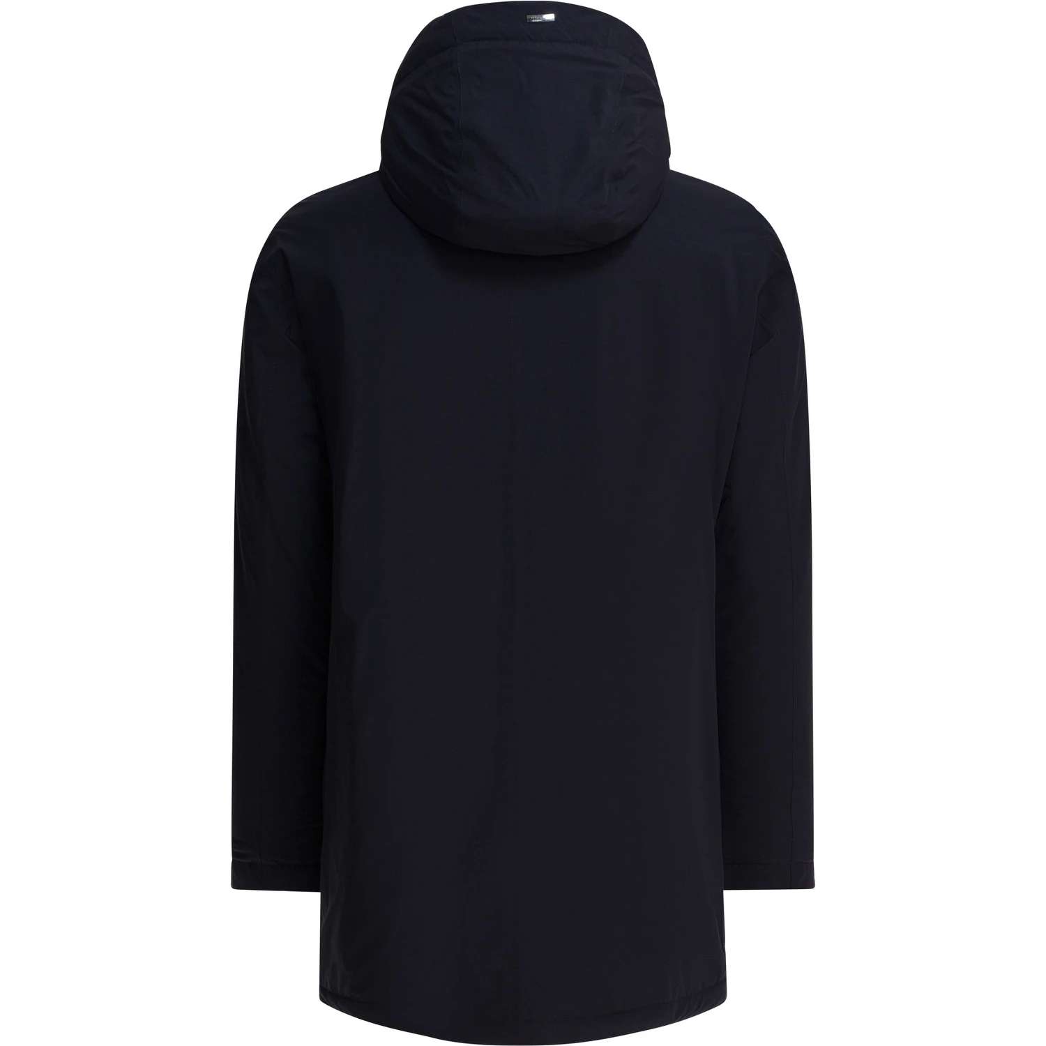 "Resort" long nylon down jacket