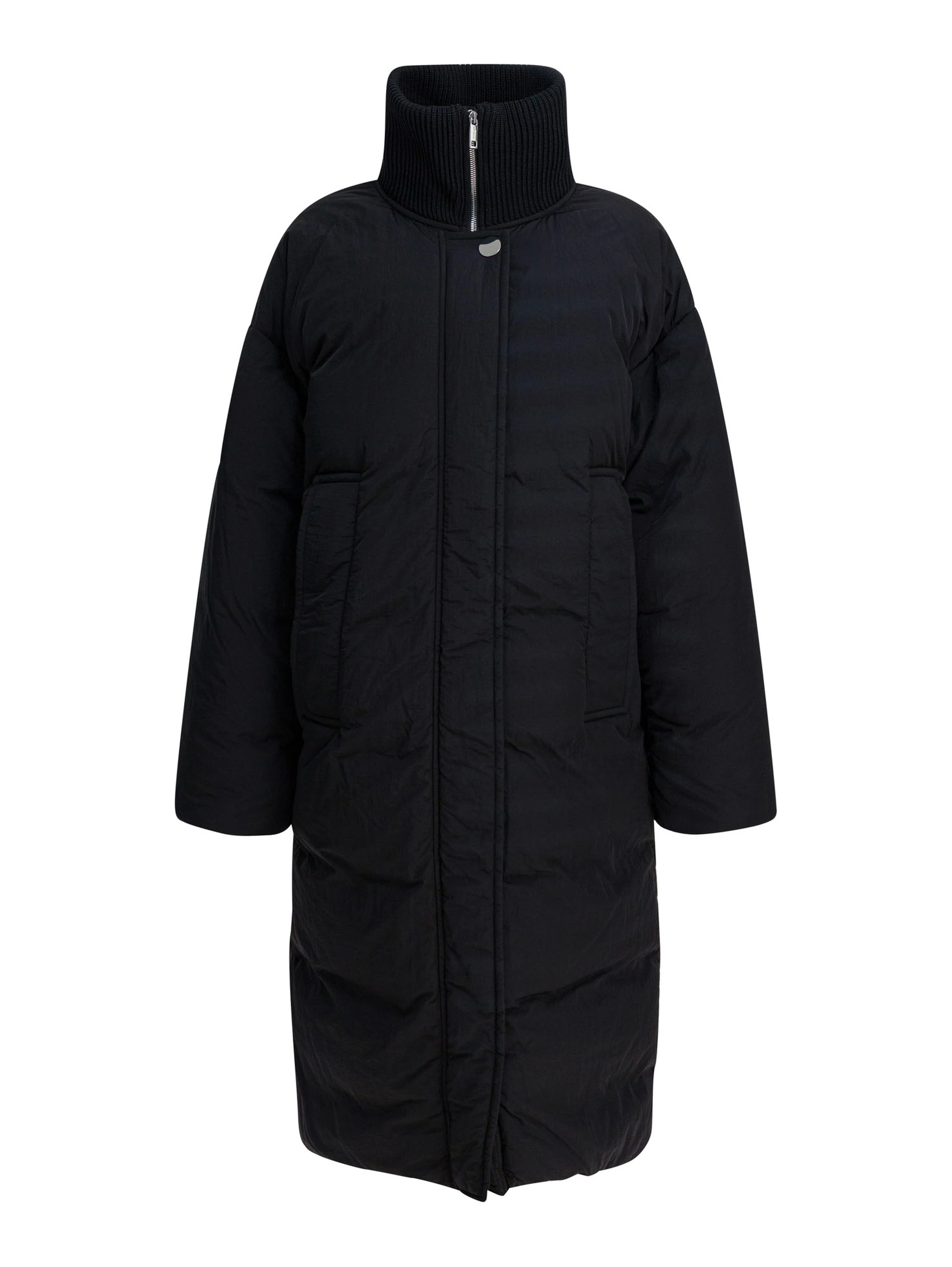 Long anti-drip down jacket